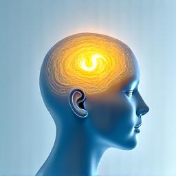 몰입 상태에 도달한 사람의 뇌 이미지